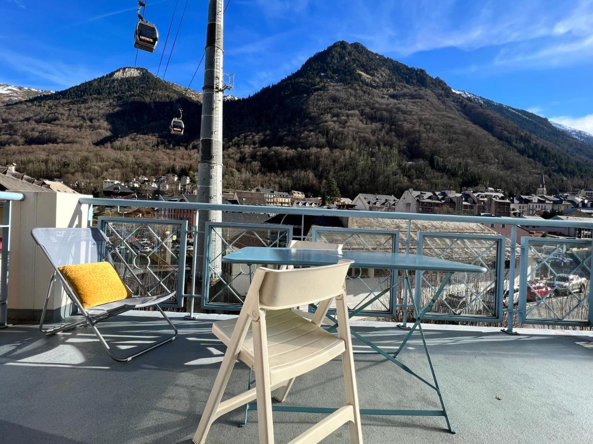Centre Ville, T2 Avec Terrasse Et Parking Couvert. Cauterets Exteriér fotografie